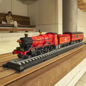 В наличии 76405 Коллекционная модель Express Train Station Building Blocks Assembly Bricks Toys Рождественский подарок для детей