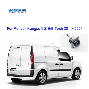 Камера заднего вида для Renault Kangoo II Z.E kangoo 2/E.Tech electric 2011 ~ 2021 Комплект Автомобильной Камеры заднего Вида Ночного Видения для фургона Kangoo