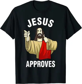 НОВАЯ лимитированная футболка Jesus Approves Buddy Christ
