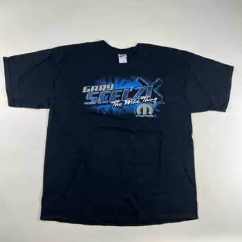Рубашка Gary Scelzi 2008 года XL The Wild Thing с длинными рукавами