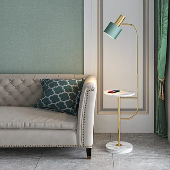 Торшер в скандинавском Instagram-стиле, гостиная, диван, тумбочка, прикроватная тумбочка для спальни, современная Простая и легкая Роскошная вертикальная настольная лампа