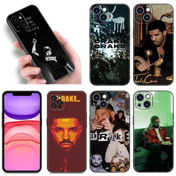 Чехол для телефона Rapper D-Drake Для Apple iPhone 12 13 Mini 11 14 15 Pro Max 7 8 Plus X XR XS SE 2020 2022 Черный Силиконовый Чехол